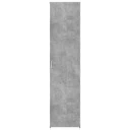 Berkfield Home Highboard Concrete Grey 45x42.5x185 cm Engineered Wood - thumbnail 4