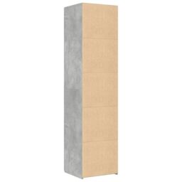 Berkfield Home Highboard Concrete Grey 45x42.5x185 cm Engineered Wood - thumbnail 6