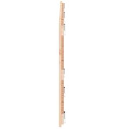 Berkfield Home Wall Headboard 147x3x60 cm Solid Wood Pine in Light Brown - Size: 147 x 3 x 60 cm - thumbnail 5