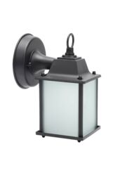 Living and Home E27 Outdoor Waterproof Metal Wall Light in Black - thumbnail 6