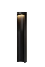 Lucide 'COMBO' Non Dimmable Decorative Modern Outdoor LED Bollard Light in Black - thumbnail 1