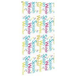 Berkfield Home Shower Roller Blind 140x240 cm Fabric Width 136 cm in White - thumbnail 1