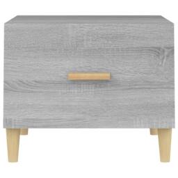 Berkfield Home Coffee Tables 2 pcs Grey Sonoma 50x50x40 cm Engineered Wood - Size: 50 x 50 x 40 cm - thumbnail 7
