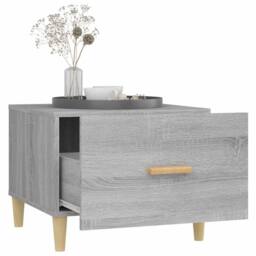 Berkfield Home Coffee Tables 2 pcs Grey Sonoma 50x50x40 cm Engineered Wood - Size: 50 x 50 x 40 cm - thumbnail 4