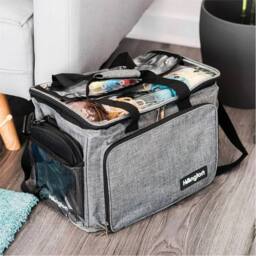 Nordara Portable Knitting Crochet Storage Bag Needle Organizer in Grey - thumbnail 5