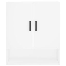 Berkfield Home Wall Cabinet White 60x31x70 cm Engineered Wood - Size: 60 x 31 x 70 cm - thumbnail 5