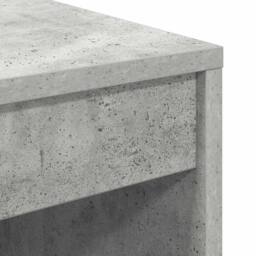 Berkfield Home Writing Desk Concrete grey Concrete 60 x 50 x 76 cm Simple - thumbnail 8