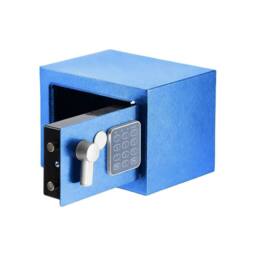 Hinsinc Blue 6L Safe Box Steel Electronic Digital Home - Size: 500mm - thumbnail 2