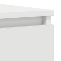 Berkfield Home Sideboard White 100x35x76 cm Engineered Wood - Size: 100 x 35 x 76 cm - thumbnail 9