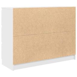Berkfield Home Sideboard White 100x35x76 cm Engineered Wood - Size: 100 x 35 x 76 cm - thumbnail 8
