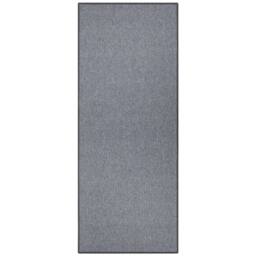 THE RUGS Loop Runner Rug Non Slip Polypropylene Easy Care Low Pile in Grey - Size: 67 cm x 150 cm - thumbnail 1