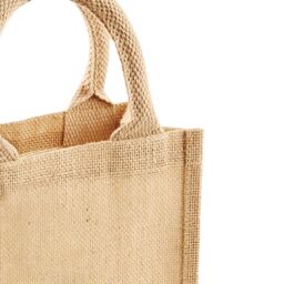 Westford Mill Jute Petite Gift Bag (4L) Pack of 2 in Natural - thumbnail 2