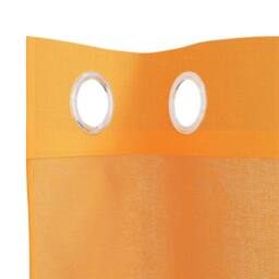Berkfield Home Voile Curtains with Grommets 2 pcs Orange 140x260 cm - thumbnail 5