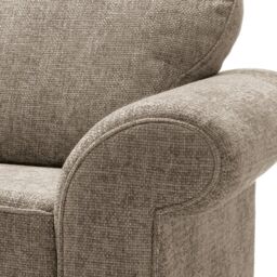 Abakus Direct Ingrid 3 Seater Sofa in Taupe - thumbnail 5