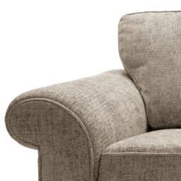 Abakus Direct Ingrid 3 Seater Sofa in Taupe - thumbnail 4