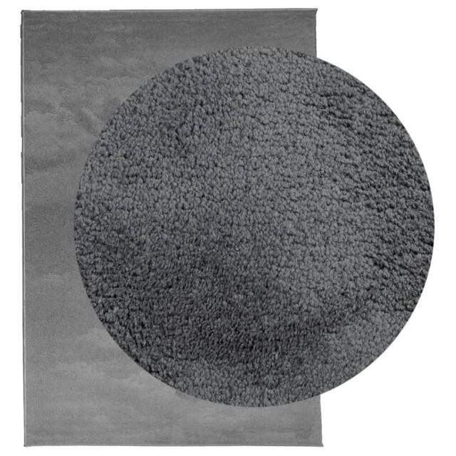 Berkfield Home Rug OVIEDO Short Pile Anthracite 200x280 cm in Dark Grey - Size: Medium - image 1