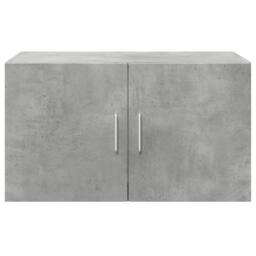 Berkfield Home Wall Cabinet Concrete Grey 70x42.5x40 cm Engineered Wood - thumbnail 4