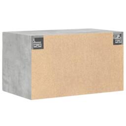 Berkfield Home Wall Cabinet Concrete Grey 70x42.5x40 cm Engineered Wood - thumbnail 6