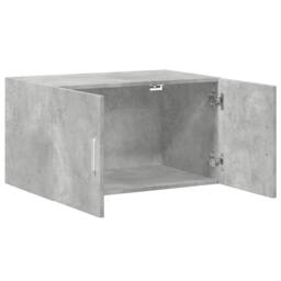 Berkfield Home Wall Cabinet Concrete Grey 70x42.5x40 cm Engineered Wood - thumbnail 7