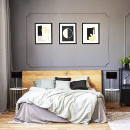 Happy Homewares Contemporary Designer Crushed Velvet Fabric Rectangular Lamp Shade in Black - Size: 12 inches - thumbnail 5