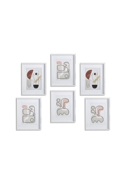 nielsen 6 piece Rowley Wooden Picture Frame Set 30x40cm in White - Size: 30x40 cm - image 1