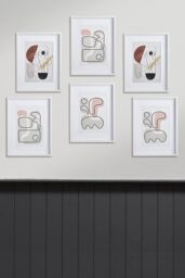 nielsen 6 piece Rowley Wooden Picture Frame Set 30x40cm in White - Size: 30x40 cm - thumbnail 2