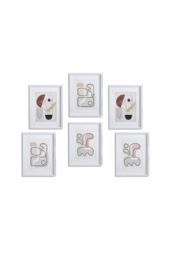 nielsen 6 piece Rowley Wooden Picture Frame Set 30x40cm in White - Size: 30x40 cm - thumbnail 1