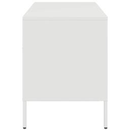 Berkfield Home TV Cabinets 2 pcs White 68x39x50.5 cm Steel - thumbnail 8