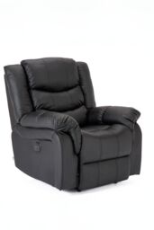 More4Homes Seattle Electric Automatic Recliner Home Lounge Bonded Leather Chair in Black - thumbnail 2