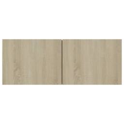 Berkfield Home TV Cabinets 4 pcs Sonoma Oak 80x30x30 cm Engineered Wood in Light Tan - Size: 80 x 30 x 30 cm - thumbnail 6
