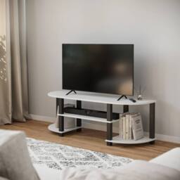 Havendro Wide TV Unit Stand S-Tube Entertainment Centre Storage - thumbnail 2
