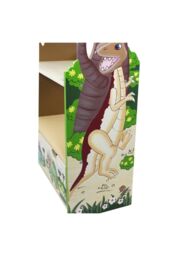 Teamson Kids Fantasy Fields Dinosaur Kingdom Hand Crafted Kids Wooden Bookcase - thumbnail 5