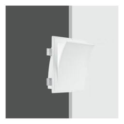 Netlighting ANIMA 2 Light Recessed Wall Light White 31.5x25.5x17.5cm - Size: 31.5x25.5x17.5 cm - thumbnail 2