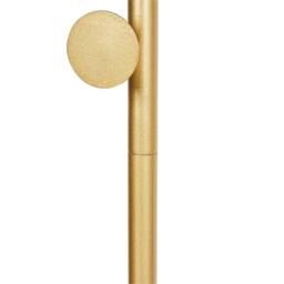 Wyld and Coco Gold Painted Aluminium Coat Stand Marble Base Freestanding - thumbnail 5