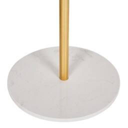 Wyld and Coco Gold Painted Aluminium Coat Stand Marble Base Freestanding - thumbnail 6