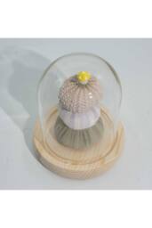 KDMD Floral Glow Garden Dome with 3 Sea Urchins - LED USB Decor - thumbnail 3