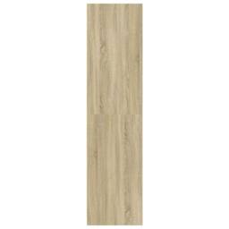 Berkfield Home Wardrobe Sonoma Oak 50x50x200 cm Engineered Wood in Light Oak - Size: 50 x 50 x 200 cm - thumbnail 5