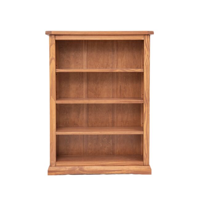 Cabinet Bits Bookcase with plinth 120x90x25cm in Brown - Size: 120 x 90 x 25 cm - image 1