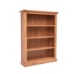 Cabinet Bits Bookcase with plinth 120x90x25cm in Brown - Size: 120 x 90 x 25 cm - thumbnail 2