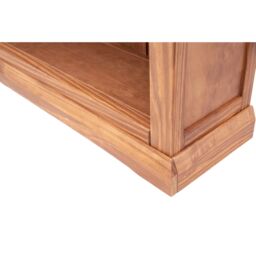 Cabinet Bits Bookcase with plinth 120x90x25cm in Brown - Size: 120 x 90 x 25 cm - thumbnail 6
