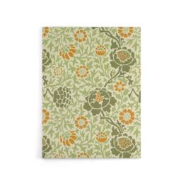"Artery8 Grafton 1883 Floral Motif Canvas Wall Art Print William Morris in Green - Size: W18"" x H24""" - thumbnail 1