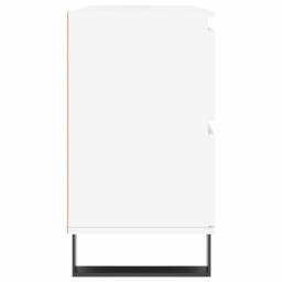 Berkfield Home Bathroom Cabinet White 80x33x60 cm Engineered Wood - Size: 80 x 33 x 60 cm - thumbnail 6