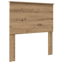 Berkfield Home Bed Frame with Drawer Artisan Oak 90 x 200 cm Engineered Wood in Brown - thumbnail 6