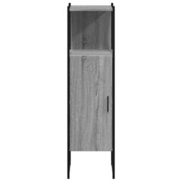 Berkfield Home Bathroom Cabinet Grey Sonoma 33x33x120.5 cm Engineered Wood - thumbnail 5
