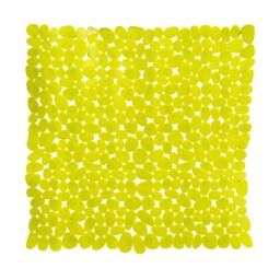 Orsina Pebble Square Bath Mat in Green - thumbnail 1