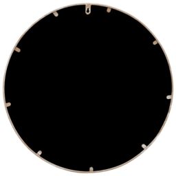 Berkfield Home Mirror Sand 60x3 cm Iron Round for Indoor Use in Beige - thumbnail 4
