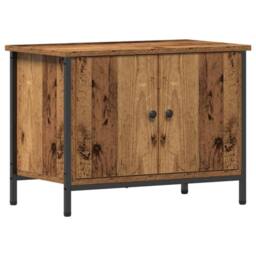 Berkfield Home Old Wood TV Stand Old wood Wood 60 x 35 x 45 cm Durable in Brown