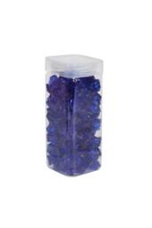 KDMD Large Dark Blue Acrylic Stones in Square Jar 300gr 2 Pack - thumbnail 1