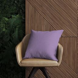Warren Reed - Designer Dusty Lavender Outdoor Cushion in Purple - Size: 60 cm x 60 cm - thumbnail 2