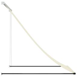 Berkfield Home Retractable Awning Cream 100x150 cm Fabric & Steel - thumbnail 4